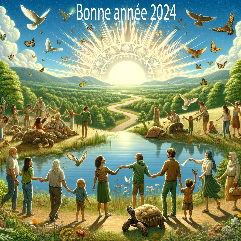 JDA_DALL-E dessin voeux 2024